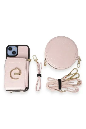 Joko iPhone 14 Kılıf Ermes Kapak - Pembe resmi