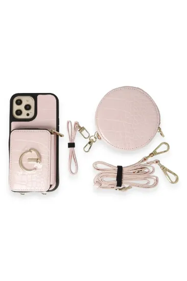 Joko iPhone 14 Pro Max Kılıf Ermes Kapak - Pembe resmi