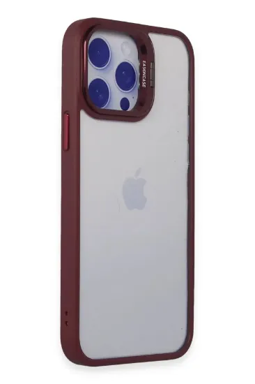 Joko iPhone 13 Pro Max Kılıf Roblox Lens Standlı Kapak - Bordo resmi