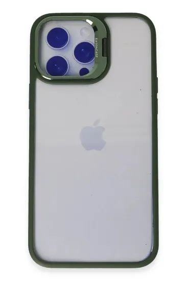 Joko iPhone 14 Pro Kılıf Roblox Lens Standlı Kapak - Koyu Yeşil resmi