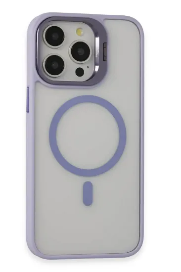 Joko iPhone 14 Pro Kılıf Roblox Lens Magsafe Standlı Kapak - Lila resmi