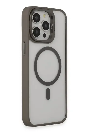 Joko iPhone 14 Pro Kılıf Roblox Lens Magsafe Standlı Kapak - Titan Gri resmi