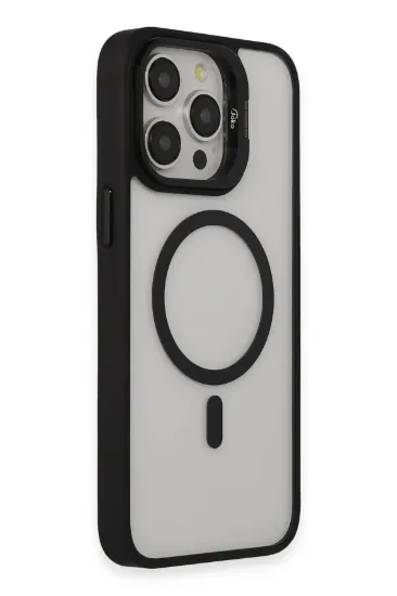 Joko iPhone 15 Pro Max Kılıf Roblox Lens Magsafe Standlı Kapak - Siyah resmi