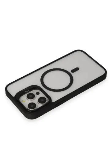 Joko iPhone 15 Pro Max Kılıf Roblox Lens Magsafe Standlı Kapak - Siyah resmi