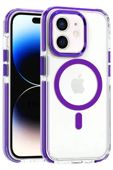 Joko iPhone 11 Bella Magsafe Kapak - Derin Mor resmi