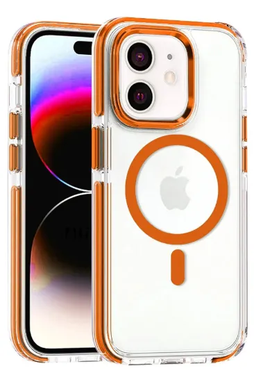 Joko iPhone 11 Bella Magsafe Kapak - Turuncu resmi
