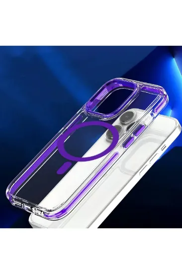 Joko iPhone 14 Pro Max Bella Magsafe Kapak - Derin Mor resmi