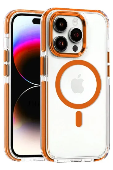 Joko iPhone 14 Pro Max Bella Magsafe Kapak - Turuncu resmi