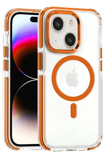 Joko iPhone 15 Bella Magsafe Kapak - Turuncu resmi