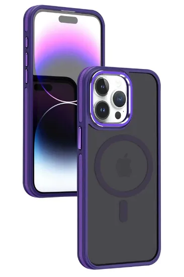 Joko iPhone 15 Pro Max Winner Magsafe Kapak - Derin Mor resmi