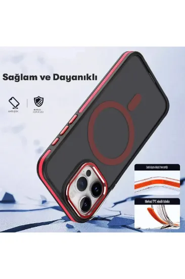 Joko iPhone 15 Pro Max Winner Magsafe Kapak - Gri resmi