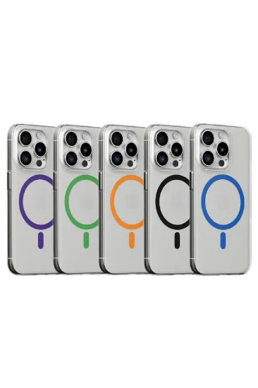 Joko iPhone 14 Pro Max Kılıf Bubble Magsafe Kapak - Mor resmi