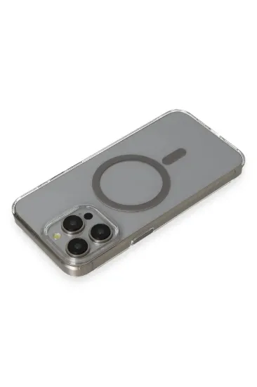 Joko iPhone 15 Pro Bubble Magsafe Kapak - Titan Gri resmi