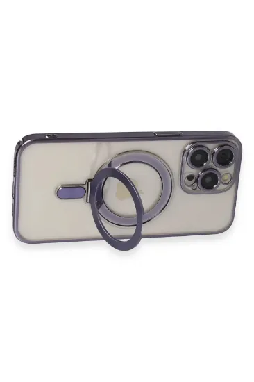 Joko iPhone 14 Pro Max Era Magsafe Standlı Kapak - Derin Mor resmi