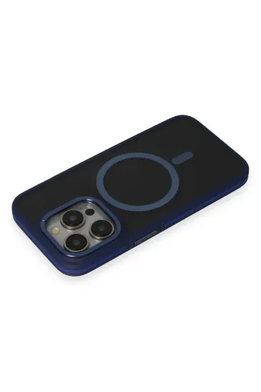 Joko iPhone 15 Pro Max Rocky Magsafe Kapak - Lacivert resmi