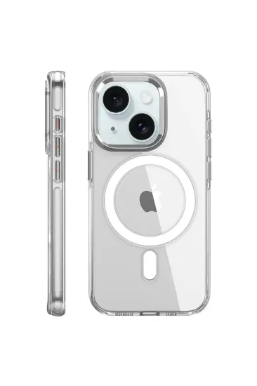 Joko iPhone 15 Pro Kılıf Crystal Magsafe Kapak - Şeffaf resmi