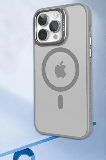Joko iPhone 15 Kılıf Flet Lens Magsafe Kapak - Turuncu resmi