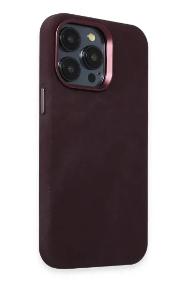 Joko iPhone 14 Pro Kılıf Velvet Magsafe Kapak - Derin Mor resmi