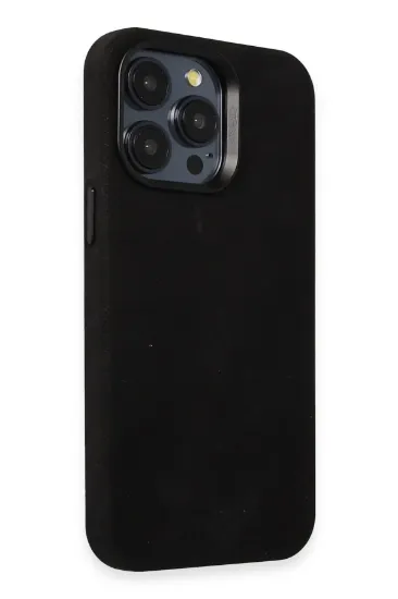 Joko iPhone 14 Pro Max Kılıf Velvet Magsafe Kapak - Siyah resmi