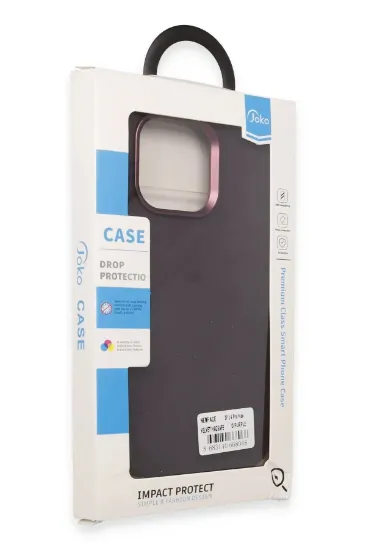 Joko iPhone 14 Pro Max Kılıf Velvet Magsafe Kapak - Lacivert resmi