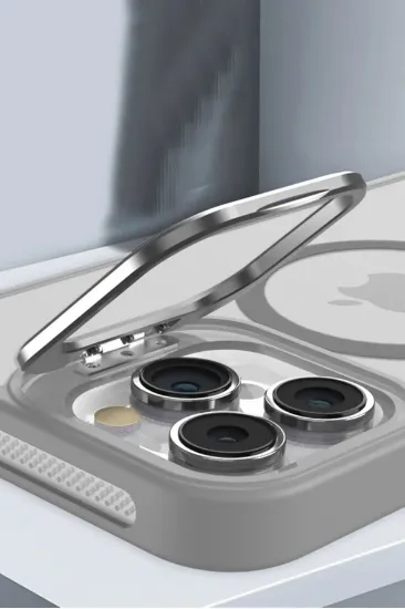 Joko iPhone 15 Plus Flet Lens Magsafe Kapak - Turuncu resmi