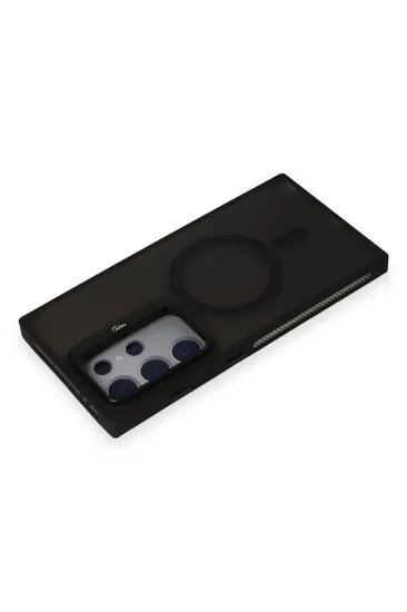 Joko Samsung Galaxy S24 Ultra Flet Lens Magsafe Kapak - Siyah resmi