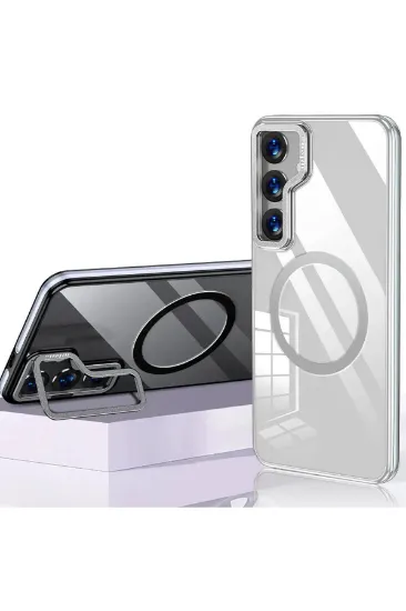 Joko Samsung Galaxy S24 Crystal Magsafe Kapak - Şeffaf resmi