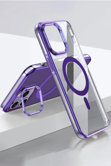 Joko iPhone 14 Pro Drop Magsafe Kapak - Derin Mor resmi