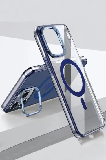 Joko iPhone 15 Pro Drop Magsafe Kapak - Lacivert resmi