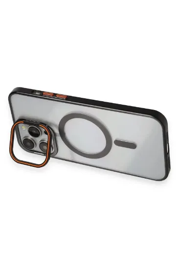 Joko iPhone 14 Pro Crown Lens Standlı Magsafe Kapak - Derin Mor resmi