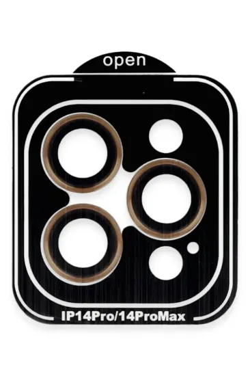 Joko iPhone 14 Pro Max PVD Metal Kamera Lens - Turuncu resmi