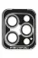 Joko iPhone 15 Pro Max PVD Metal Kamera Lens - Gümüş resmi