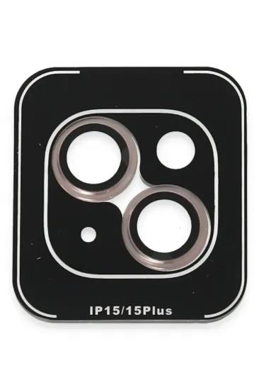 Joko iPhone 15 PVD Metal Kamera Lens - Pembe resmi