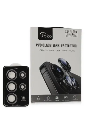 Joko Samsung Galaxy S24 Ultra PVD Metal Kamera Lens - Derin Mor resmi