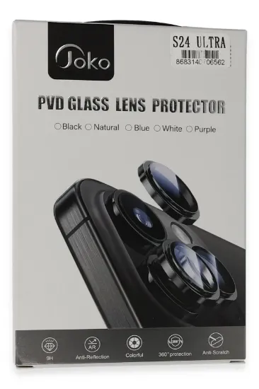 Joko Samsung Galaxy S24 Ultra PVD Metal Kamera Lens - Derin Mor resmi