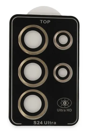 Joko Samsung Galaxy S23 Ultra PVD Metal Kamera Lens - Gold resmi