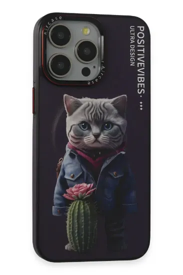 Joko iPhone 14 Pro Max Fun Magsafe Kapak - Derin Mor resmi