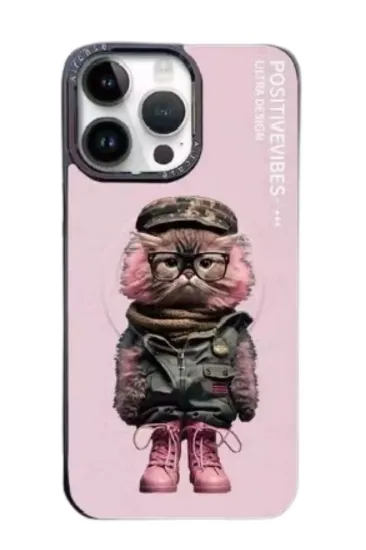 Joko iPhone 14 Pro Max Fun Magsafe Kapak - Pembe resmi