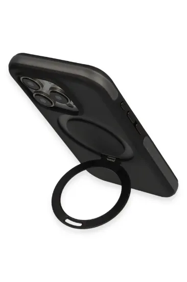 Joko iPhone 15 Pro Max Zorda Airbag Magsafe Standlı Kapak - Lacivert resmi