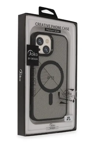 Joko iPhone 15 Vito Magsafe Kapak - Siyah resmi