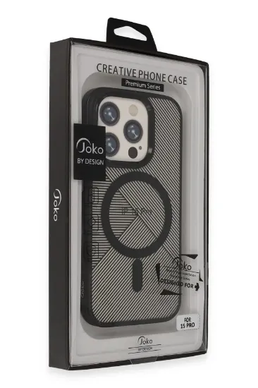 Joko iPhone 15 Vito Magsafe Kapak - Lacivert resmi