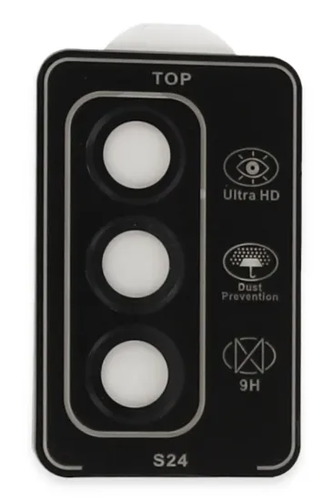 Joko Samsung Galaxy S24 PVD Metal Kamera Lens - Siyah resmi