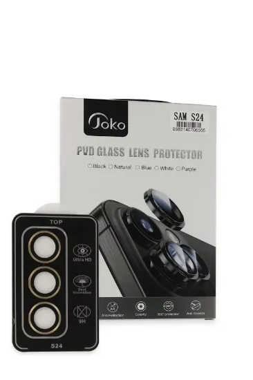 Joko Samsung Galaxy S24 PVD Metal Kamera Lens - Gold resmi