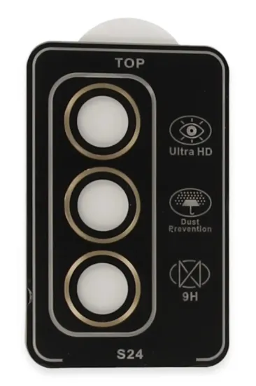 Joko Samsung Galaxy S24 PVD Metal Kamera Lens - Gold resmi