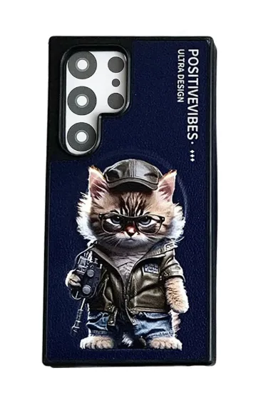 Joko Samsung Galaxy S24 Ultra Fun Magsafe Kapak - Lacivert resmi