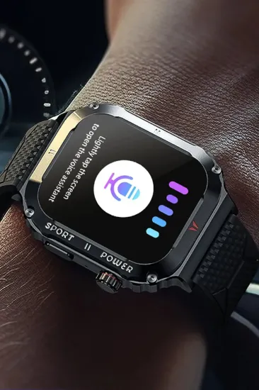 Joko OD3 2.1 inç IPS Ekran IP68 Su Geçirmez Konuşma ve NFC Özellikli Akıllı Saat - Siyah resmi