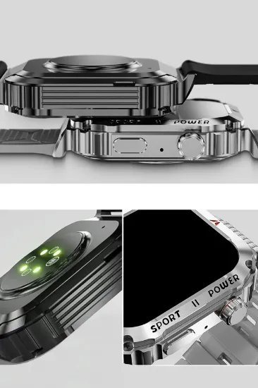Joko OD3 2.1 inç IPS Ekran IP68 Su Geçirmez Konuşma ve NFC Özellikli Akıllı Saat - Gümüş resmi