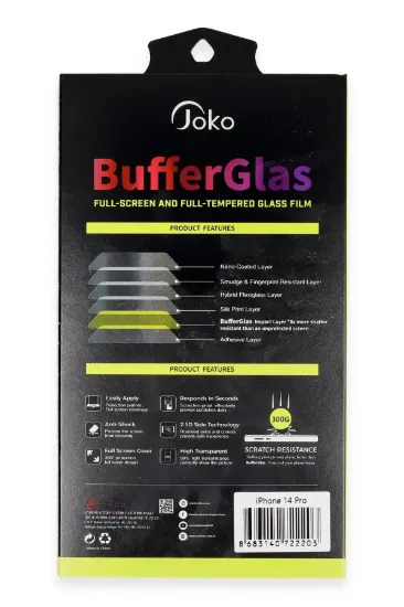 Joko iPhone 15 Pro Max Buffer Cam Ekran Koruyucu - Siyah resmi