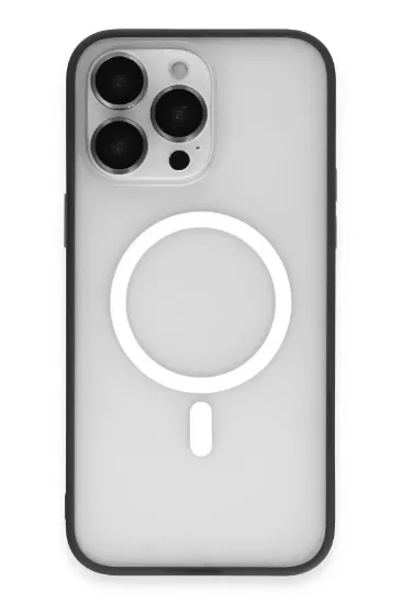 Joko iPhone 14 Pro Max Kılıf Martin Lens Magneticsafe Kapak - Siyah resmi
