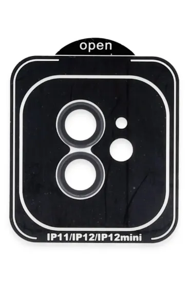 Joko iPhone 11 PVD Metal Kamera Lens - Siyah resmi